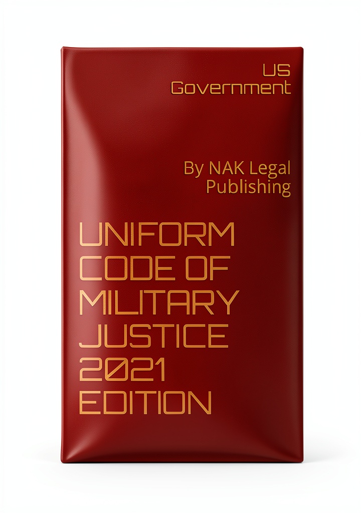 Kindle Military Law Book cover
