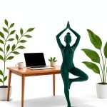 Desk Yoga & Pilates Book by Amazon Kindle Store-0